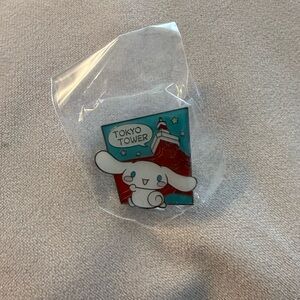 NEW Sanrio Cinnamoroll Tokyo Tower Enamel Pin
